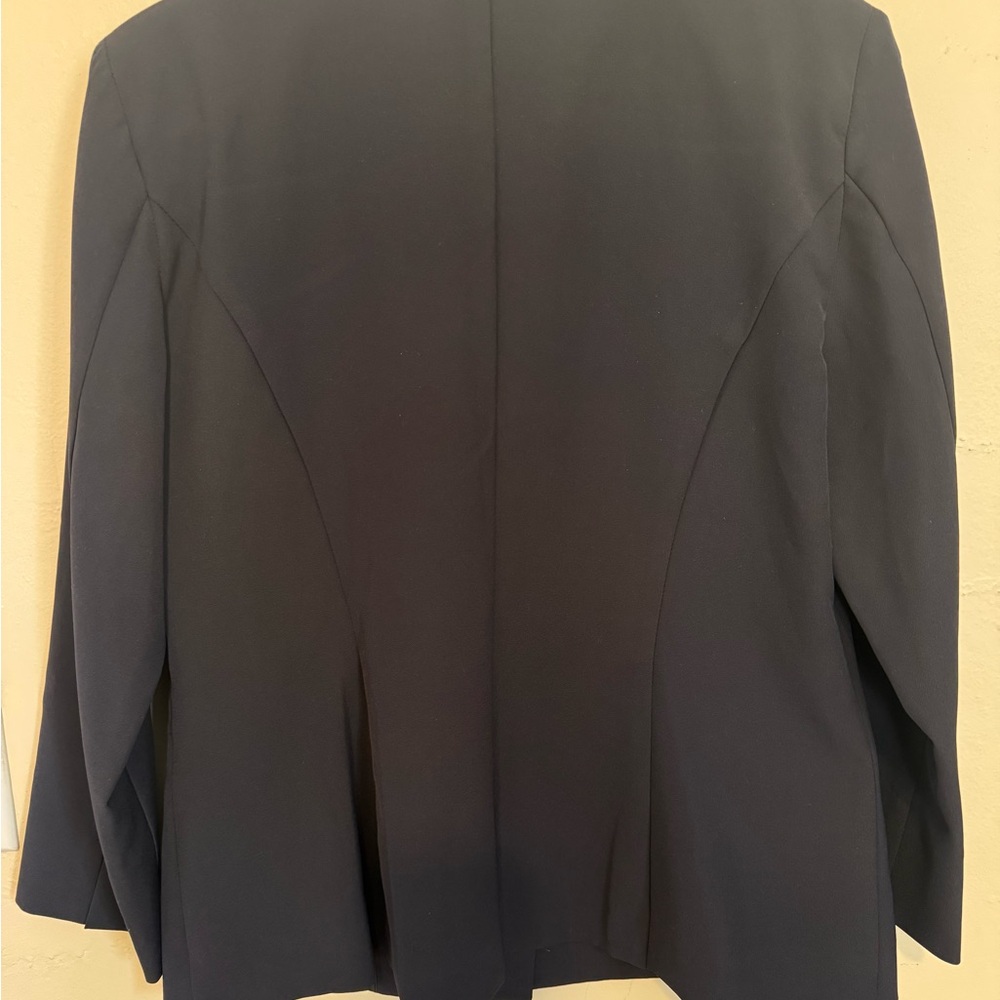 Women's Navy & black Blazer - Picture 4 of 6